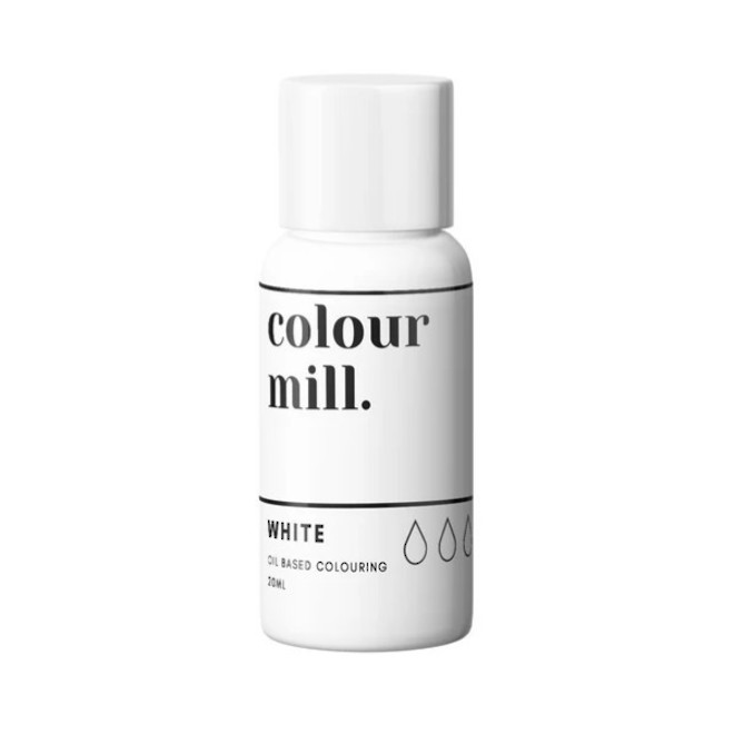 Colour Mill- Oil Based Colouring White  (20ml) image 0