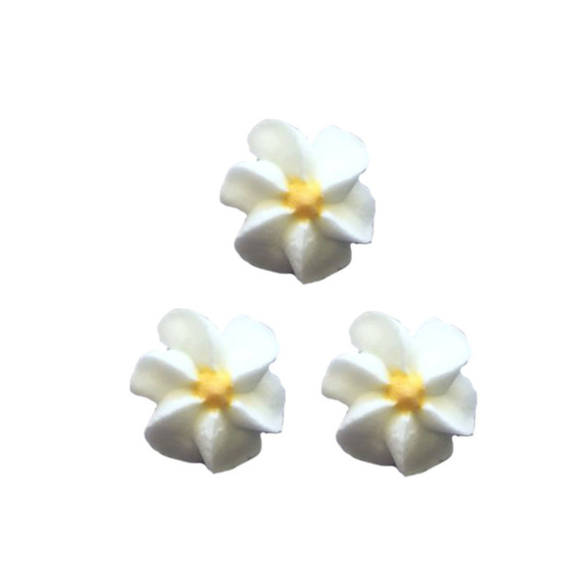 Icing White Drop Flowers 18mm (Packet of 50) image 0