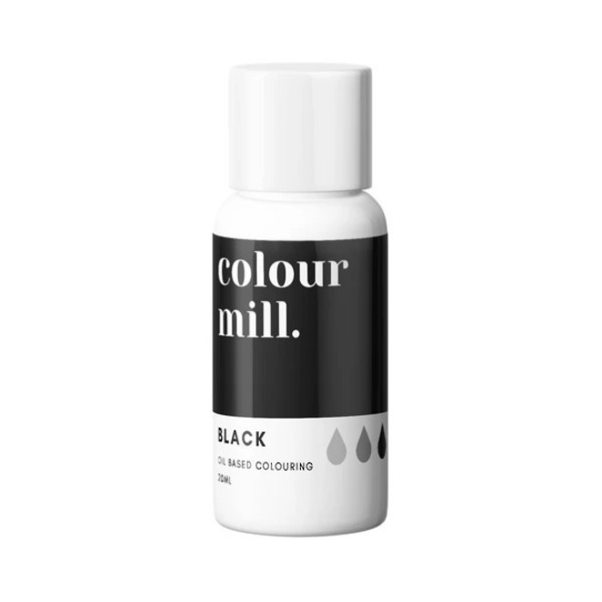 Colour Mill- Oil Based Colouring Black (20ml) image 0
