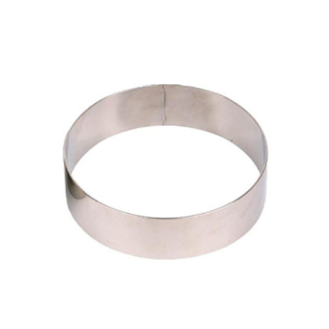 Stainless Steel Egg Rings Pair (70x20mm) - 11 only image 0