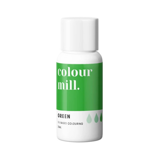 Colour Mill- Oil Based Colouring Green (20ml) image 0
