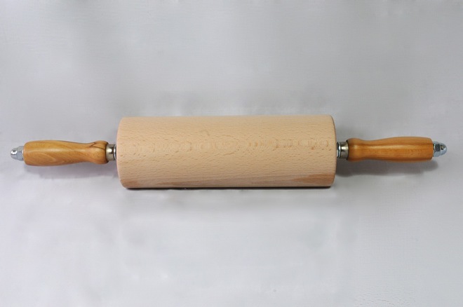 Wooden Rolling Pin 240x88mm - 1 LEFT image 0