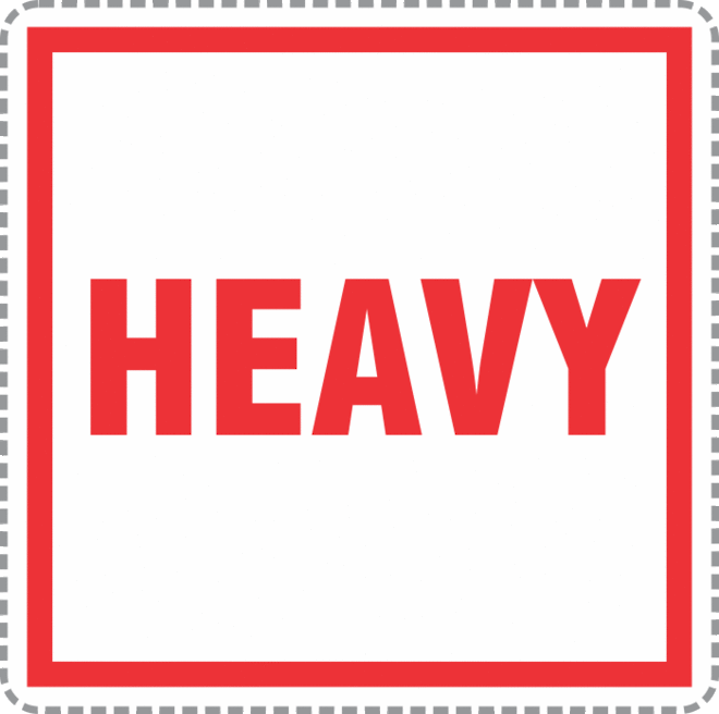 Heavy x500 labels image 0