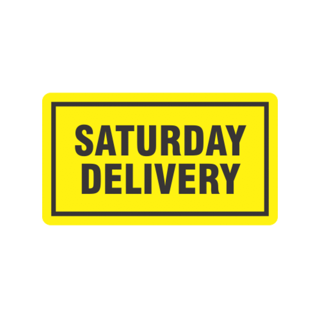 Saturday Delivery x250 labels image 0