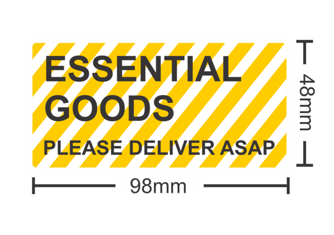 Essential Goods Please Deliver ASAP image 0