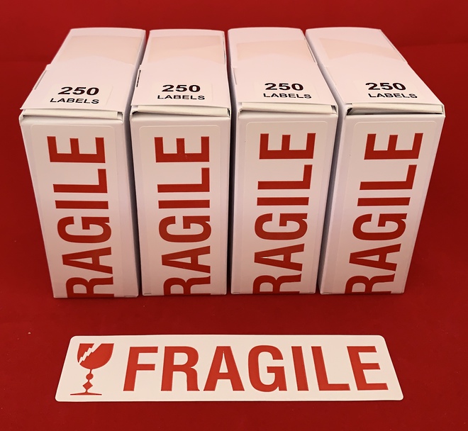 Fragile x250 labels image 1