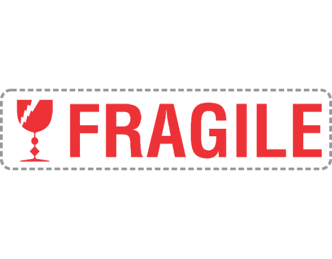 Fragile x250 labels image 0