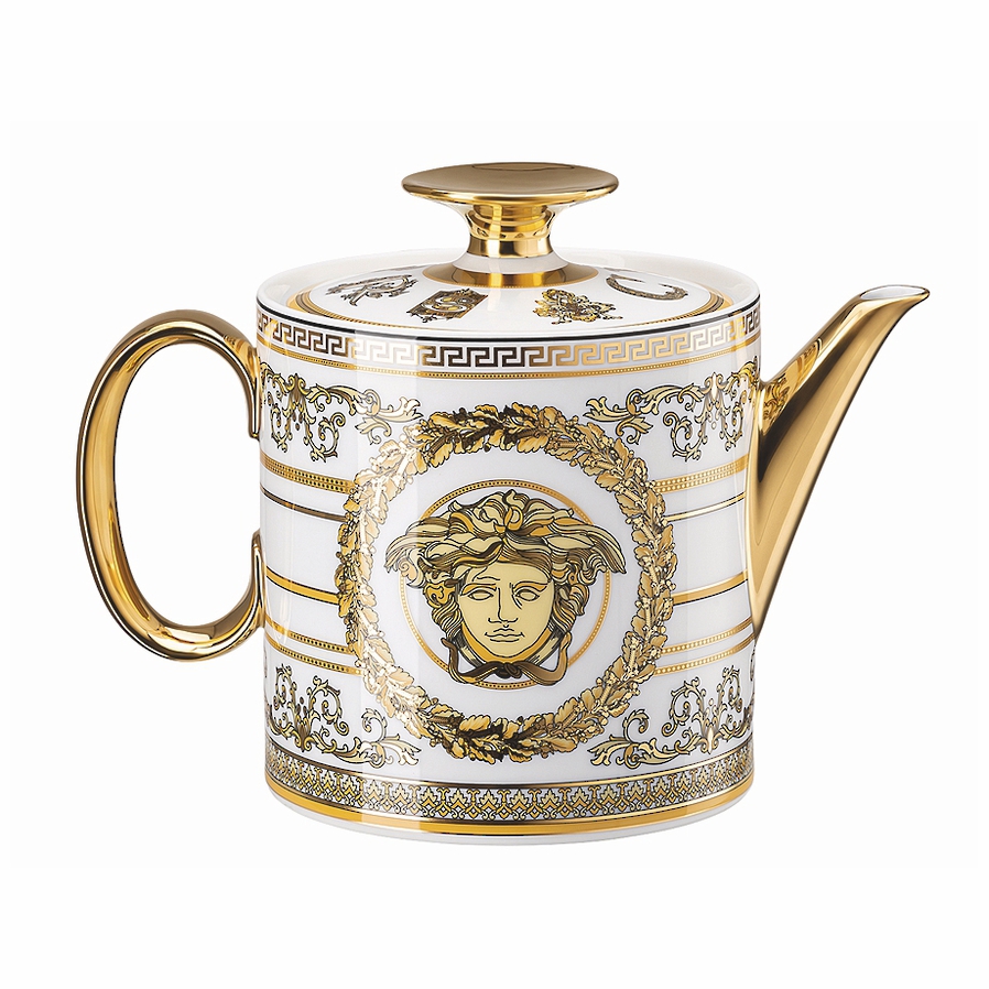 Virtus White Teapot image 1