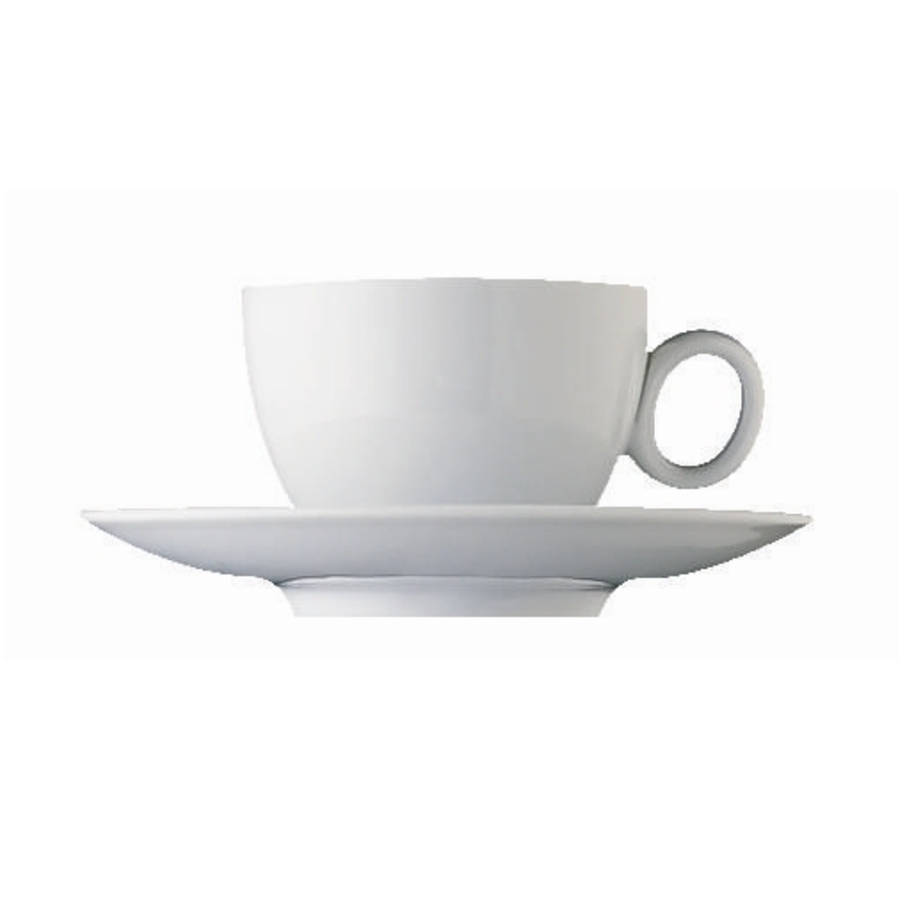 Loft White Espresso Cup & Saucer image 0