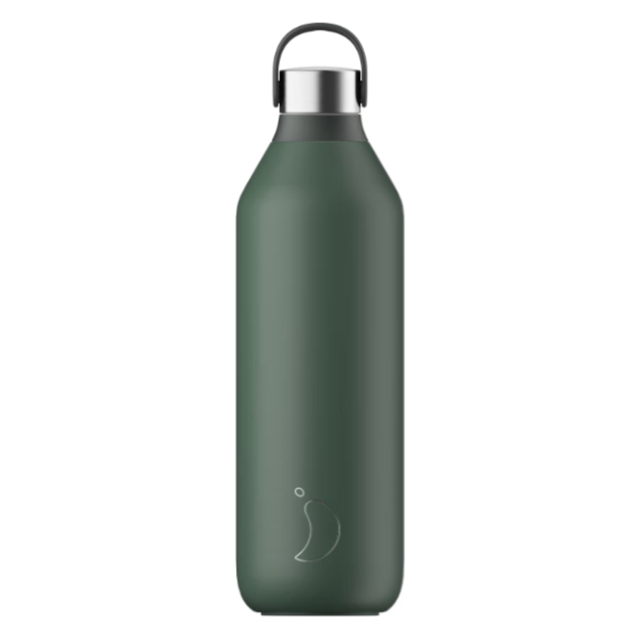 Chilly's Series 2 Insulated Bottle 1L Pine Green image 0