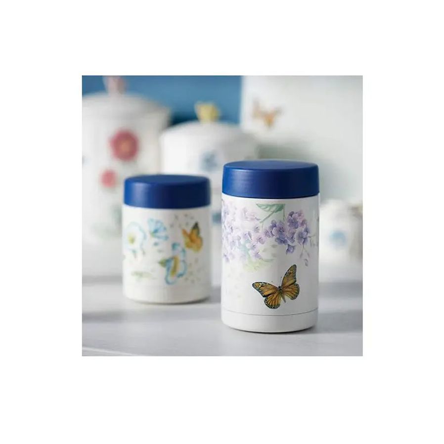Butterfly Meadow Large Insulated Food Container image 0