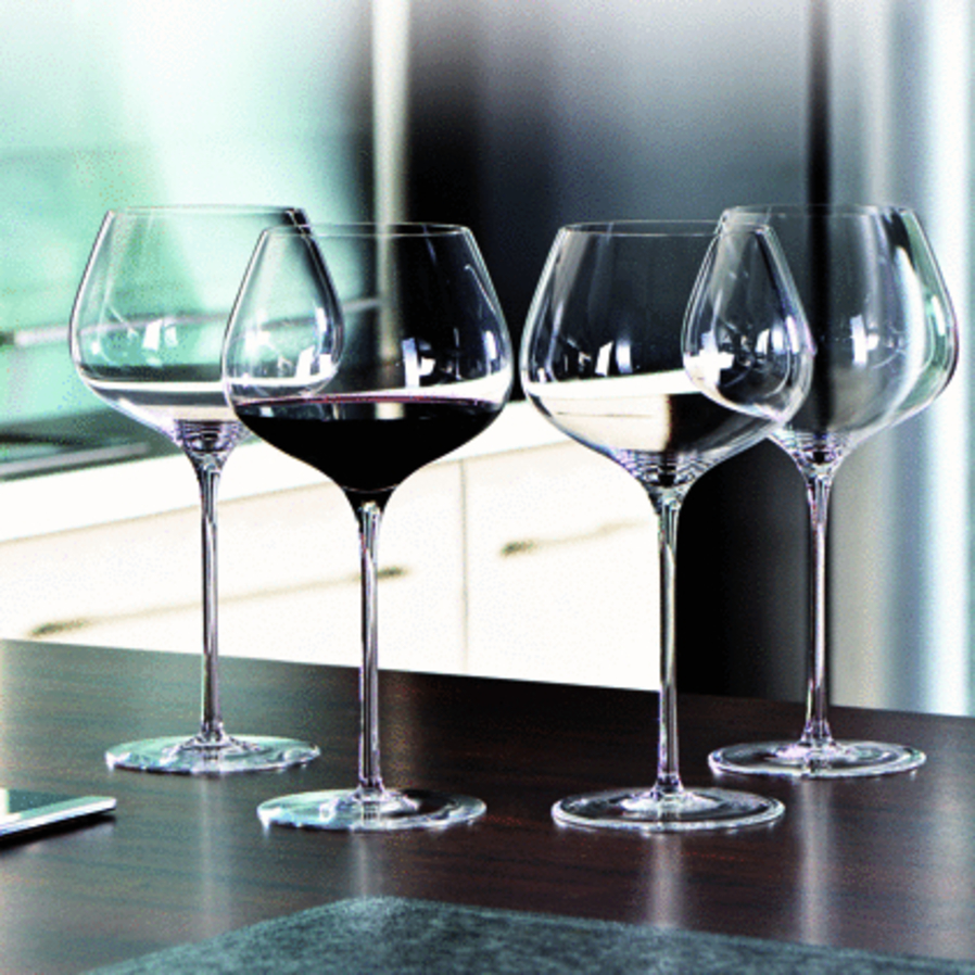 Willsberger Anniversary Burgundy Glass Set 6 image 1