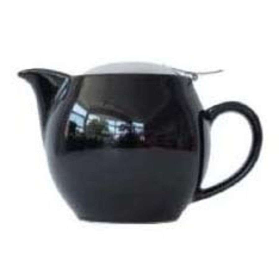 Teapot Black - 2 sizes image 0
