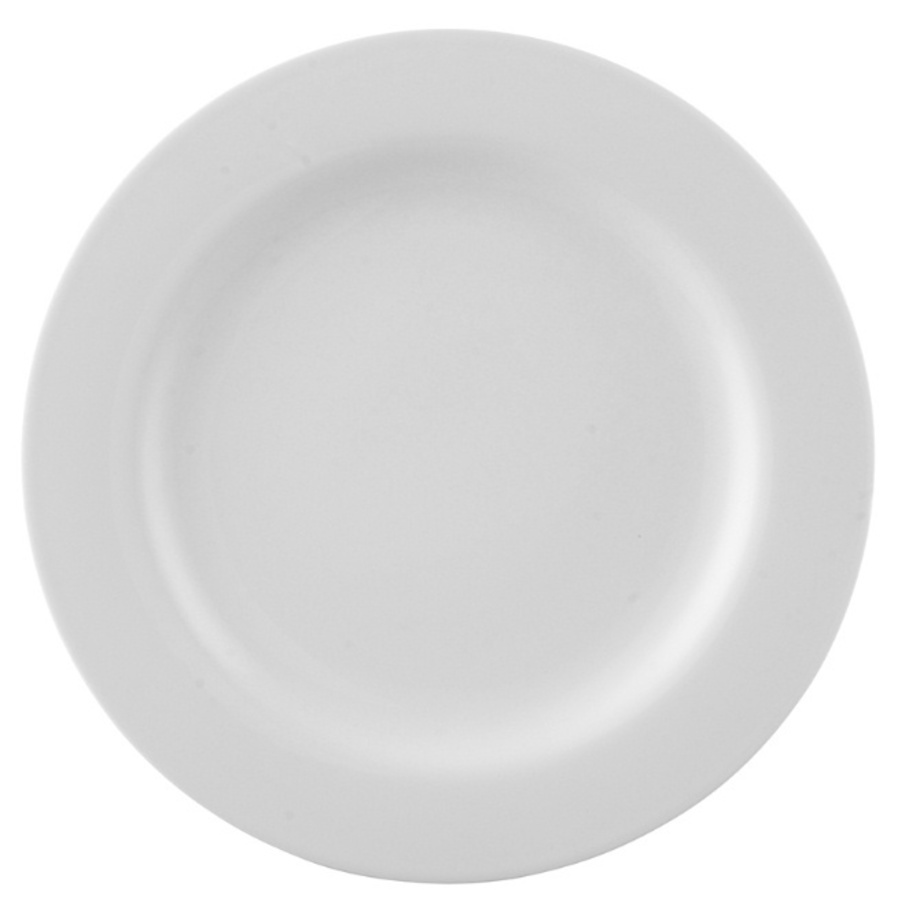 Moon White Dinner Plate image 0
