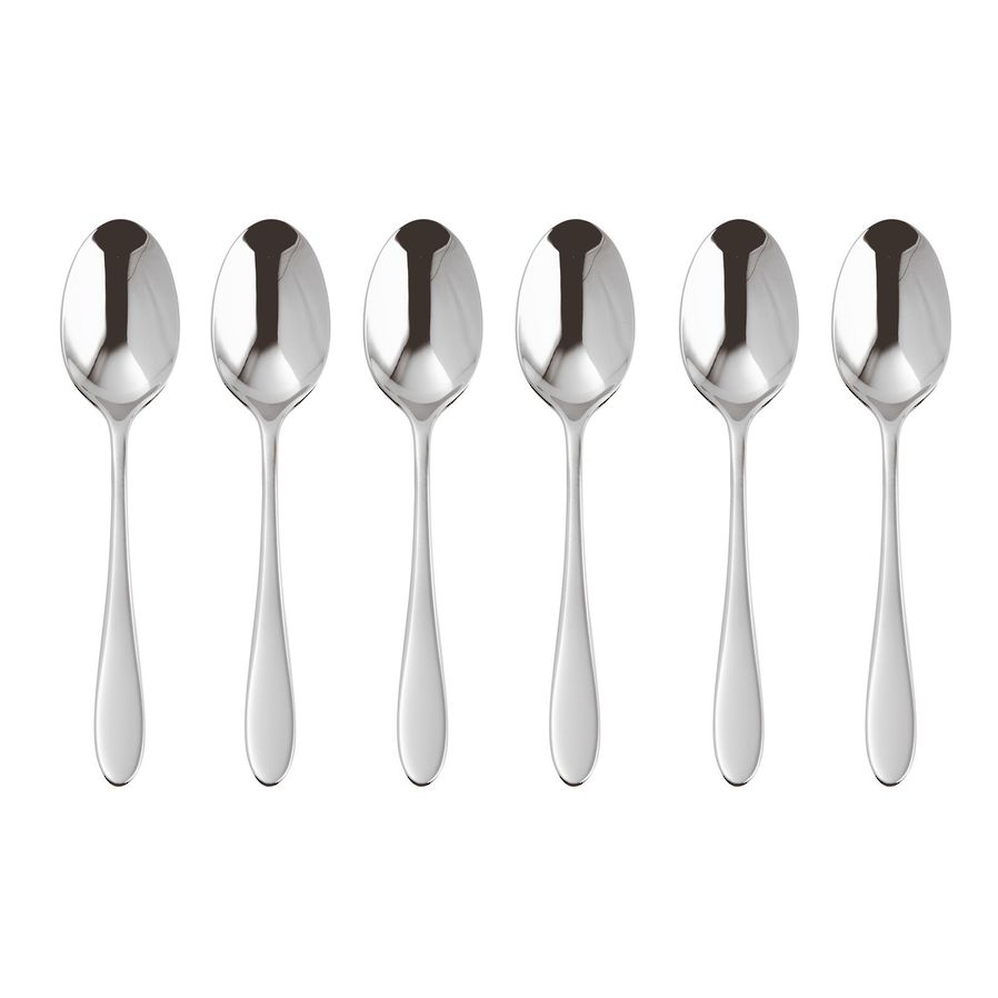 Velvet Stainless Steel Mocca Spoon Set of 6 image 0