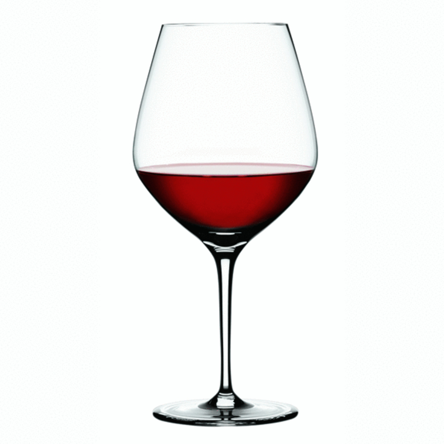Authentis Burgundy Glass Set of 4 image 1
