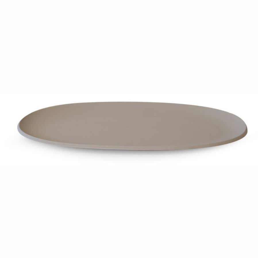 Pangea Grey Serve Plate Medium image 0