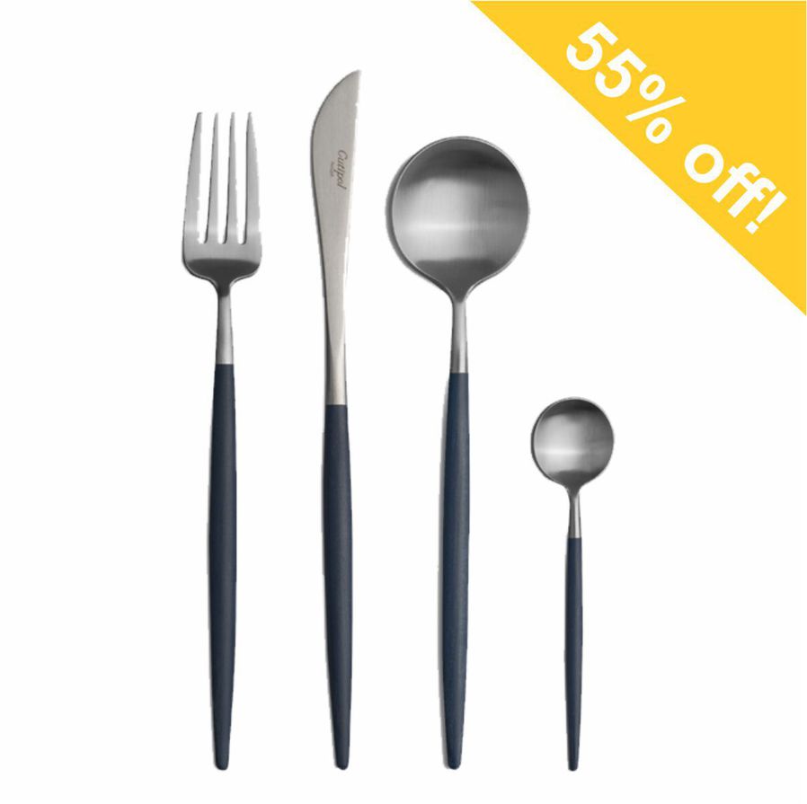 Goa Blue 24 Piece Cutlery Set image 0