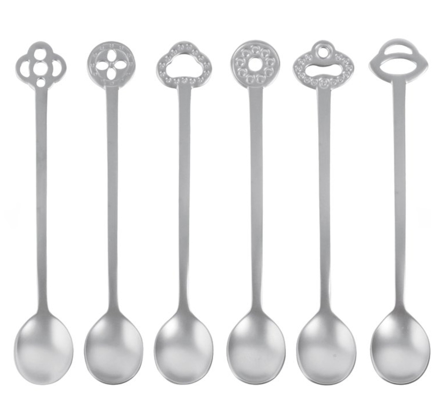 Party Oriental Antique Spoon Set of 6 image 0