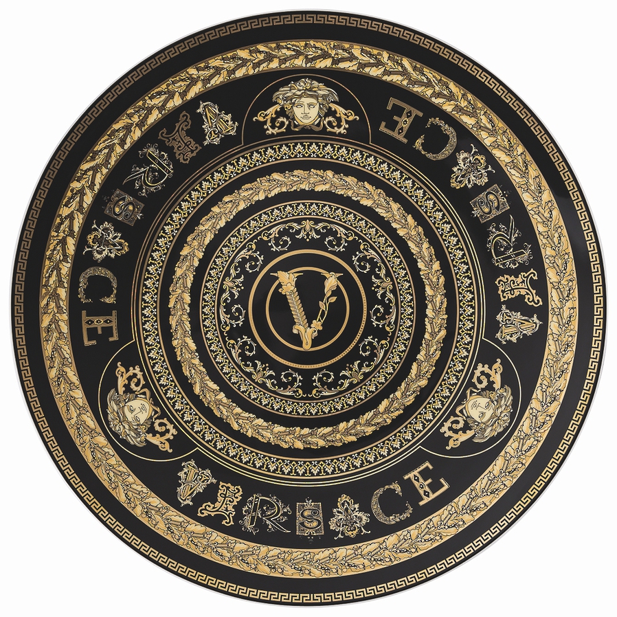 Virtus Black Service Plate image 0