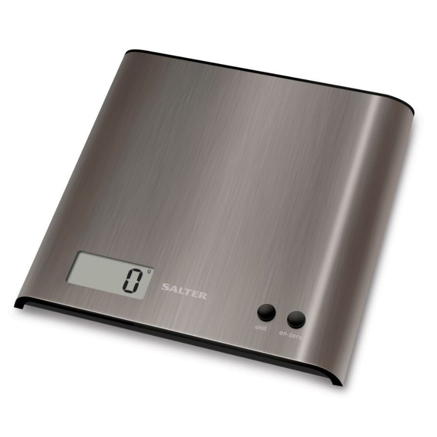Salter Arc Stainless Steel Electronic Kitchen Scale image 0