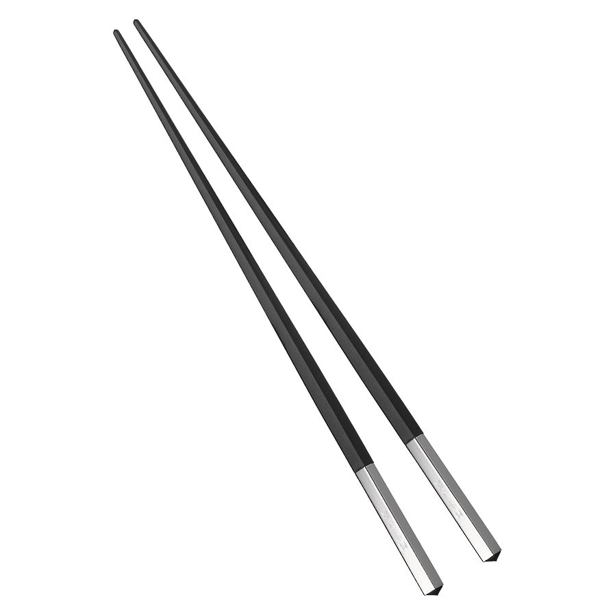 Uni Black Japanese Chopstick Pair image 1