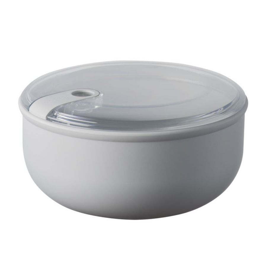 Pull Box Grey Round Container Large image 0