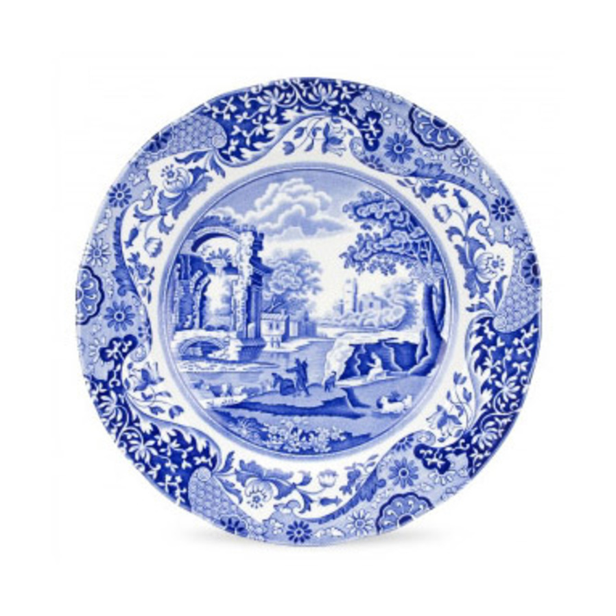 Blue Italian Side Plate image 0