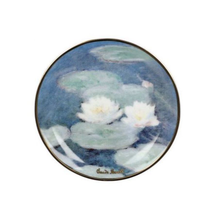 Monet Waterlilies Mini Plate 10cm image 0