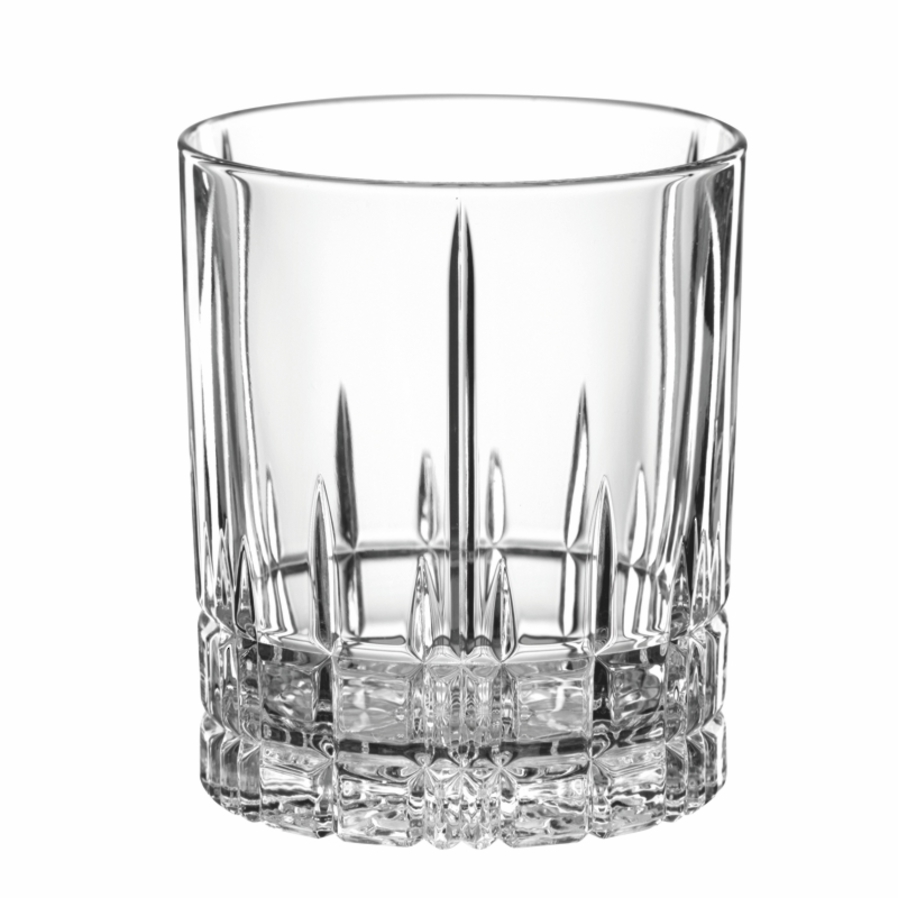 Perfect Serve Double Old Fashioned Glass Set 4 & Whisky Stone Bundle image 1