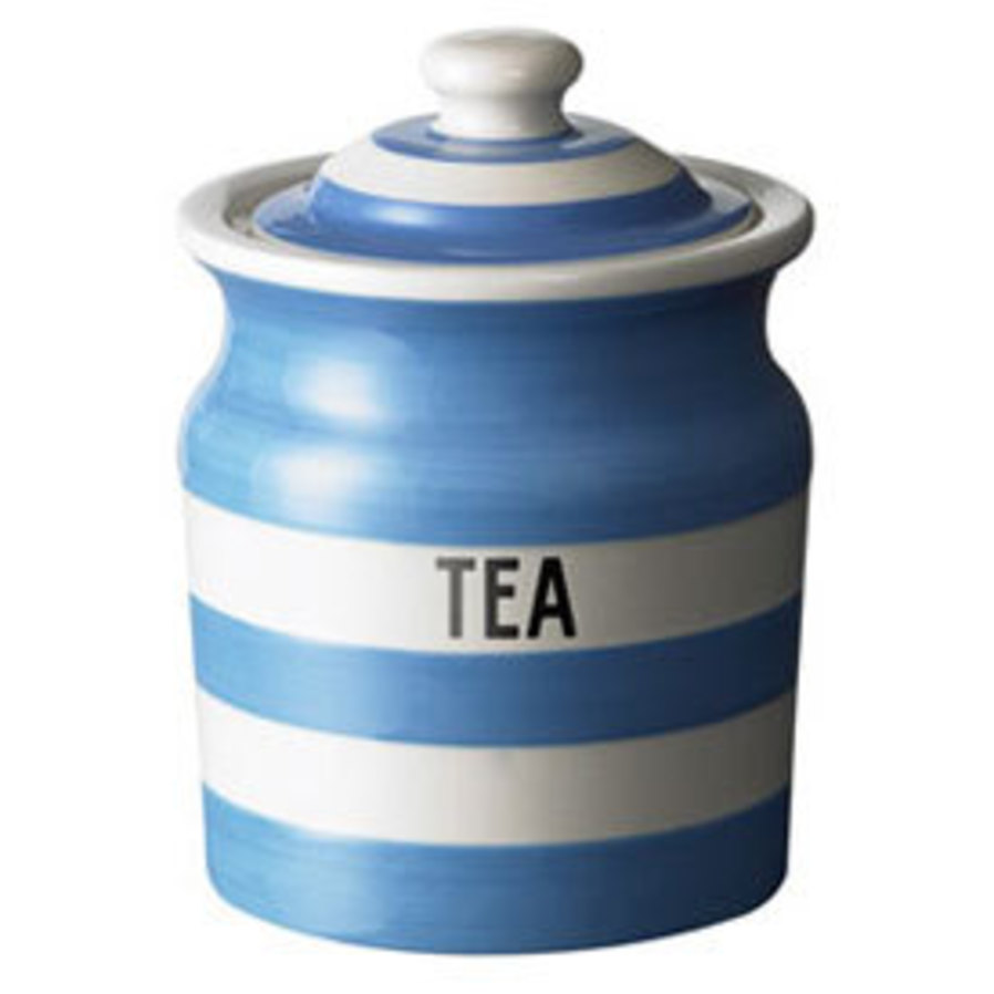 Cornish Blue Tea Storage Jar image 0