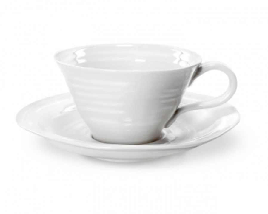 Sophie Conran Teacup & Saucer White image 0