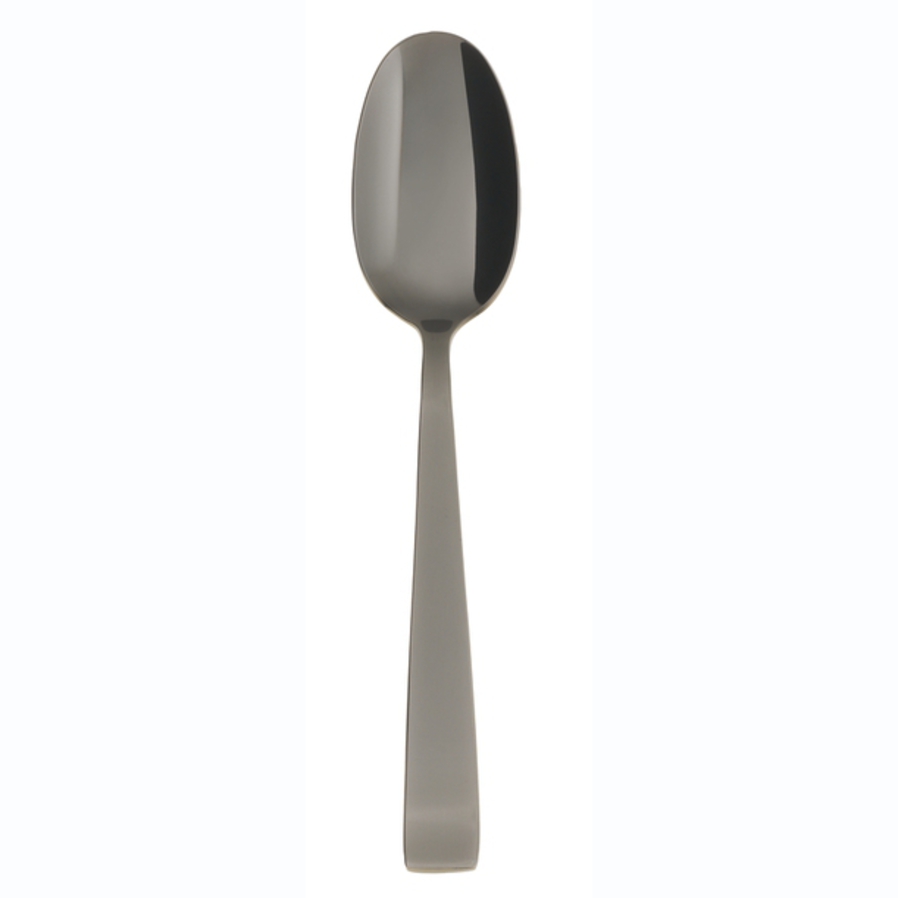 Flat PVD Black Serving Spoon image 0