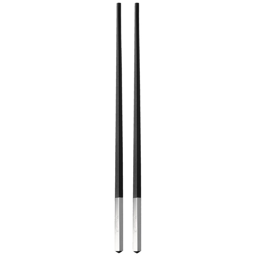 Uni Black Chinese Chopstick Pair image 0