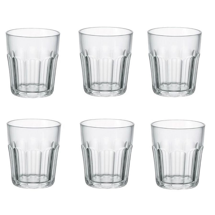 Happy Hour Tumbler 250ml Clear Set 6 image 0