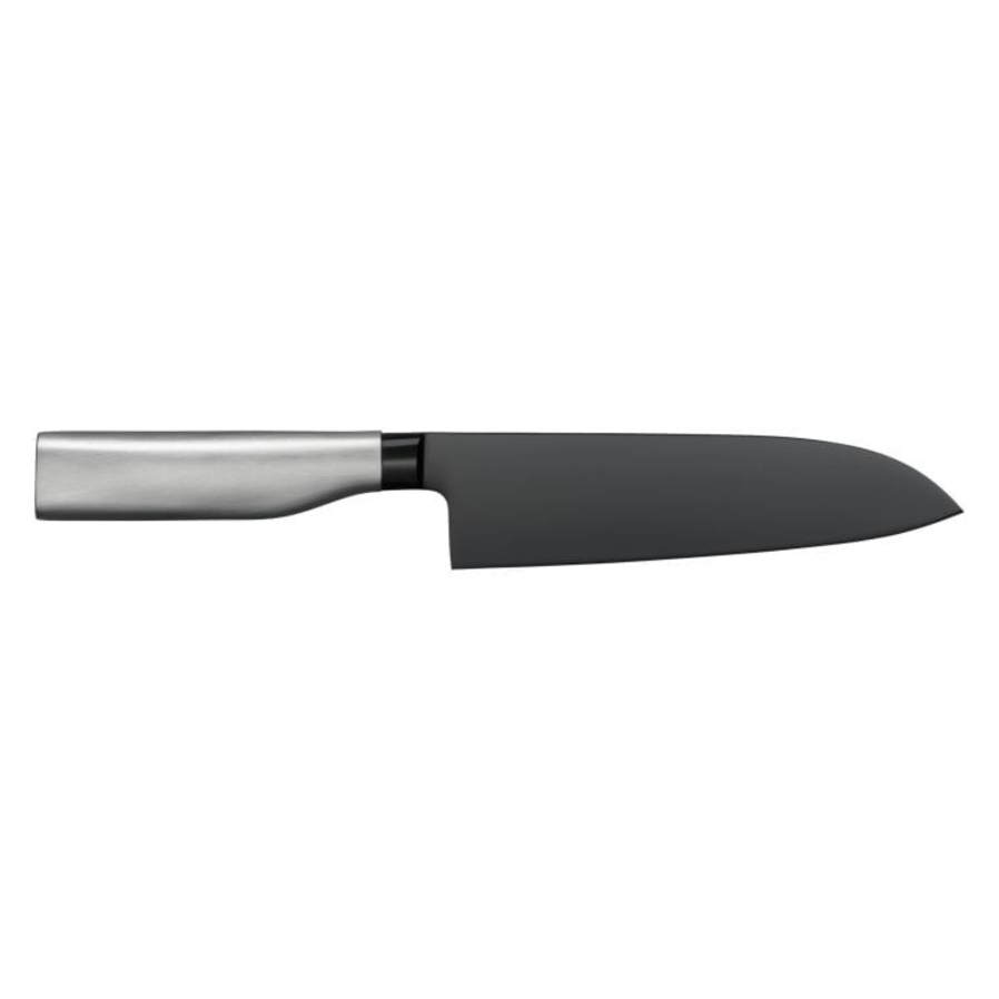 Ultimate Black Santoku Knife 18cm image 0