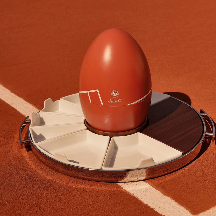 Mood Roland-Garros 24 Piece Aperitif Set in Egg PRE-ORDER image 3