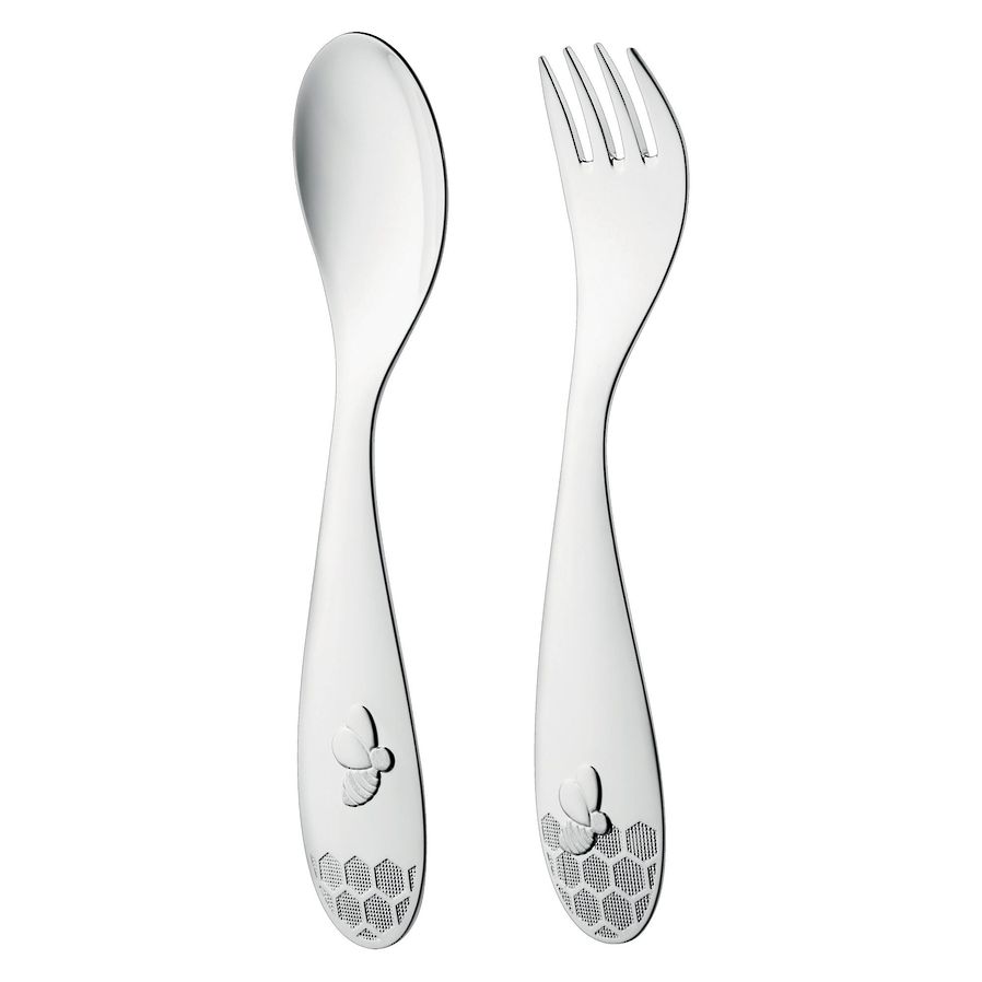 Beebee by Christofle Baby Cutlery 2pce set image 0