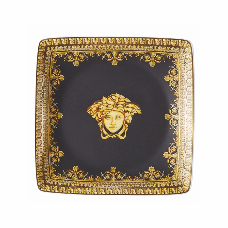 I Love Baroque Nero Square Dish image 0