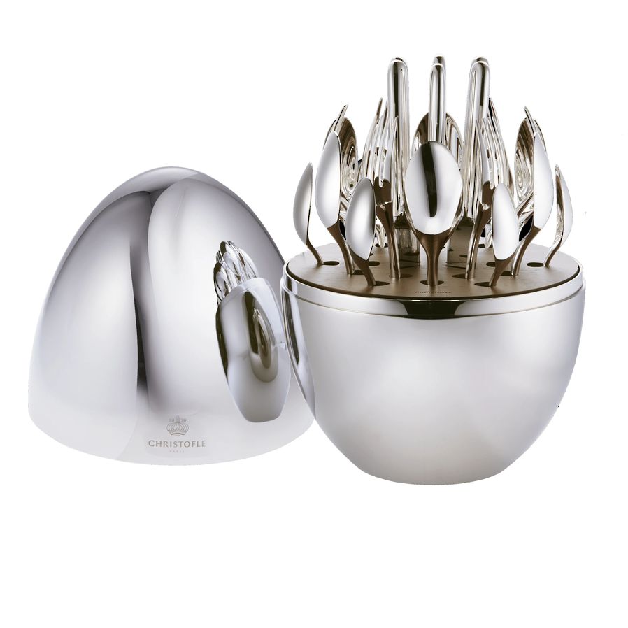 Mood Easy 24 Piece Cutlery Set in Egg image 3