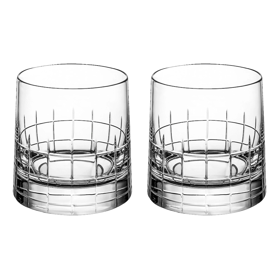 Graphik Double Old Fashioned Tumbler Pair image 0