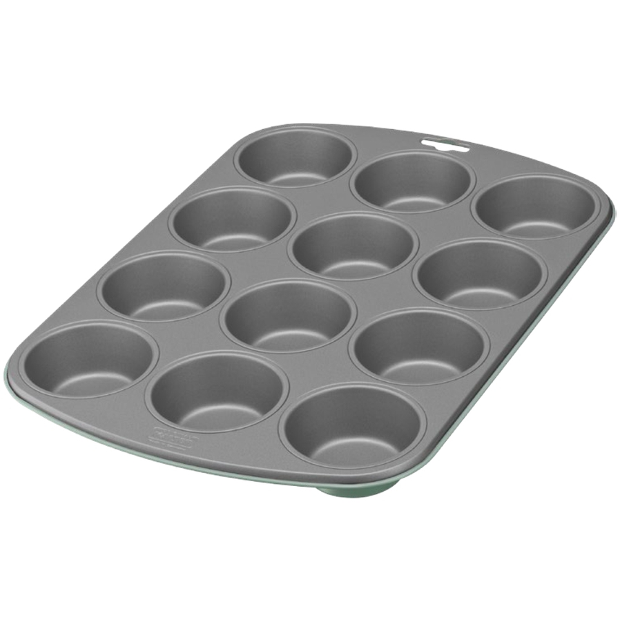 Kaiser Ever Green Muffin Pan 12 Cup image 0