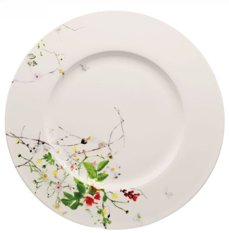 Fleurs Sauvages Rimmed Service Plate image 0