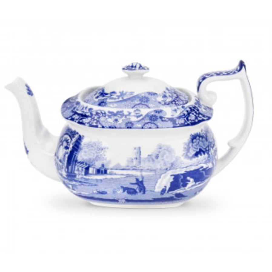 Blue Italian Tea Pot image 0