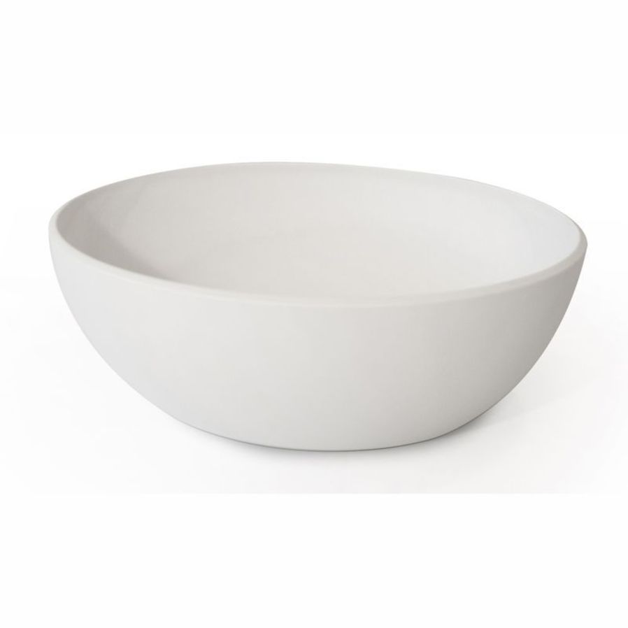 Pangea White Oval Bowl Medium image 0
