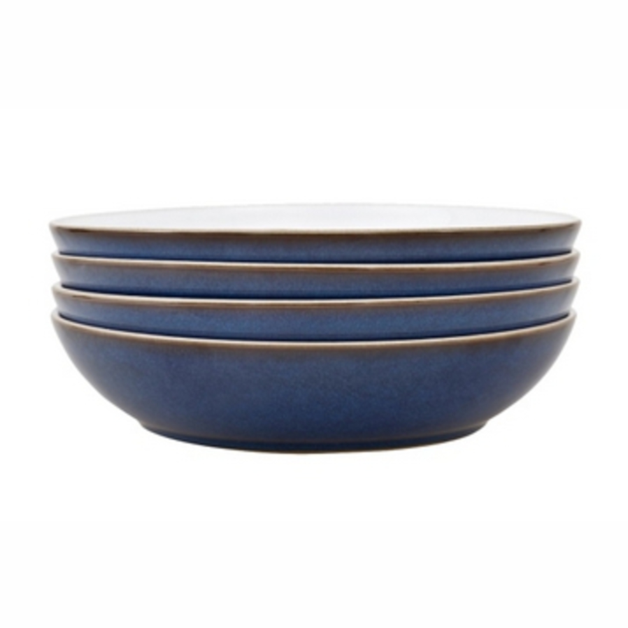 Imperial Blue Pasta Bowl Set 4 image 1
