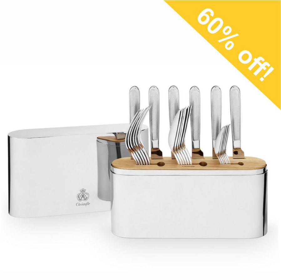 Concorde 24 Piece Cutlery Set in Container image 0