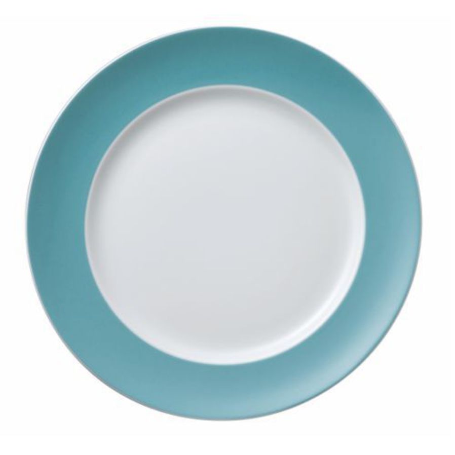 Sunny Day Turquoise Dinner Plate image 0