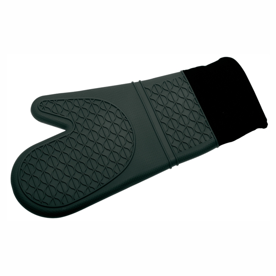 Silicone Charcoal Oven Mitt image 0