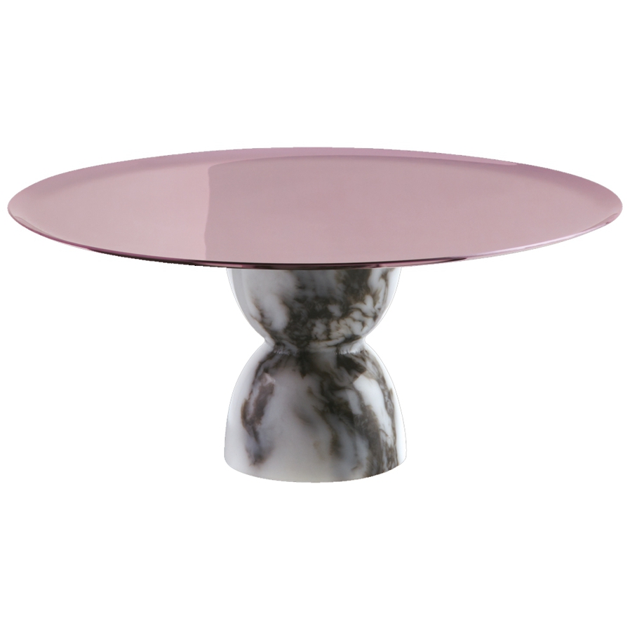 Madame Stand White Marble & PVD Parfait Amour image 0